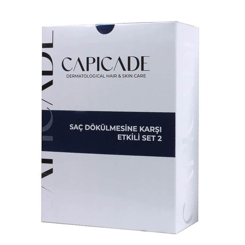 مجموعة كابيكيد الفعالة لمكافحة تساقط الشعر 2 Capicade