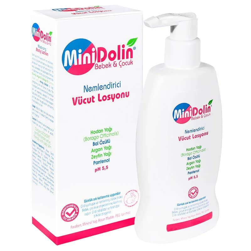 Minidolin لوشن مرطب للجسم للأطفال من ميني دولين 250 مل