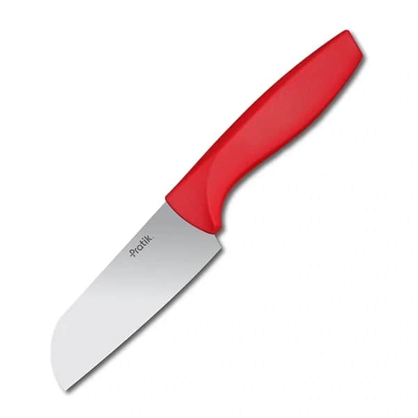 Pratik Mini Santoku Chef Knife 12 cm Red - 43630