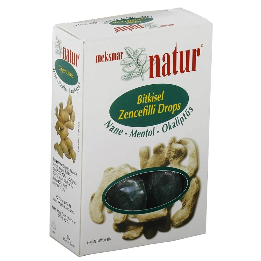 Meksmar Natur Mint Lemon Eucalyptus Flavored Candy