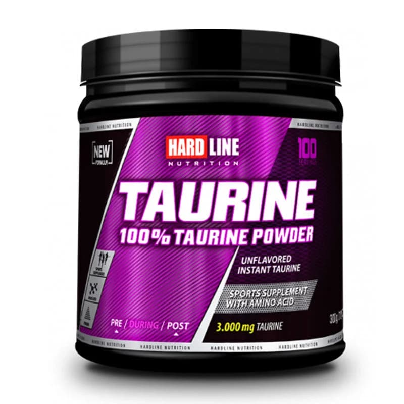 Hardline مسحوق تورين هاردلاين 100% تورين 300 جرام
