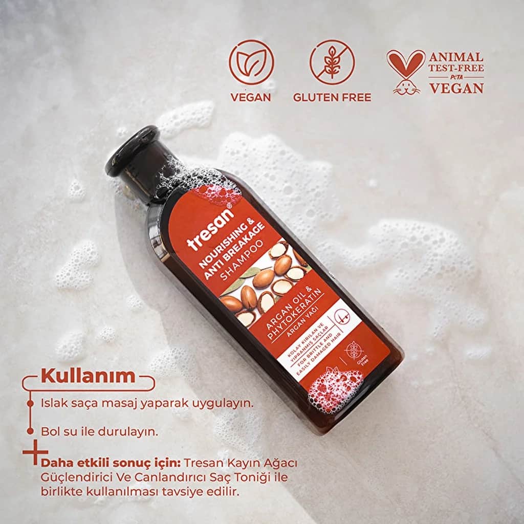 Tresan Argan Oil Nourishing Anti-breakage Care Shampoo 300 ml