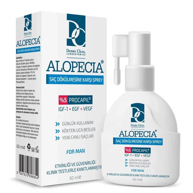 Dermo Clean Alopecia Procapil Anti Hair Loss Spray 60 ml - Men