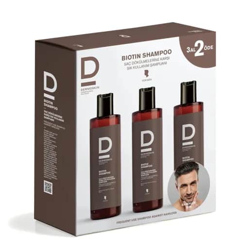 Dermoskin شامبو ديرموسكين بيوتين للرجال 200 مل اشترِ 3 وادفع 2