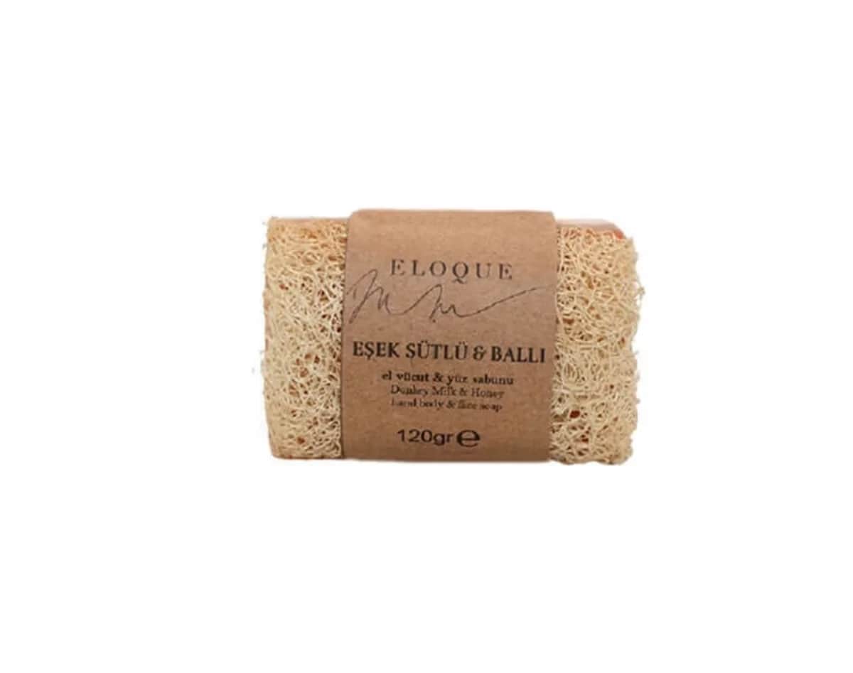 Eloque صابون إلوك الصلب بحليب الحمار والعسل 120 غرام