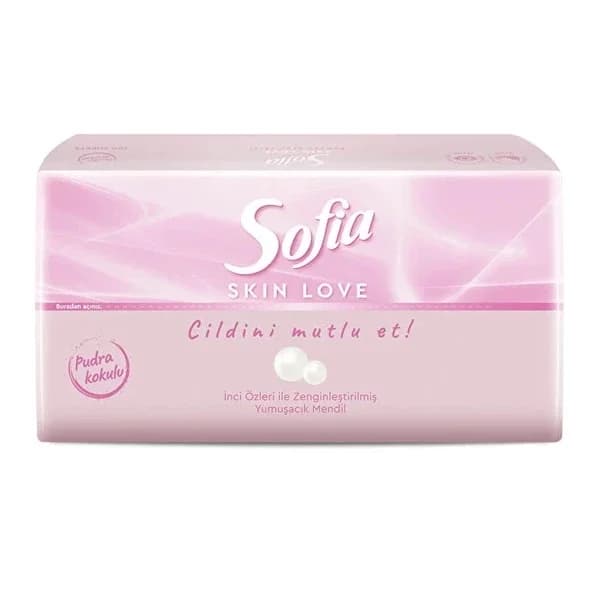Sofia مناديل صوفيا سكين لوف المعطرة قطعة واحدة