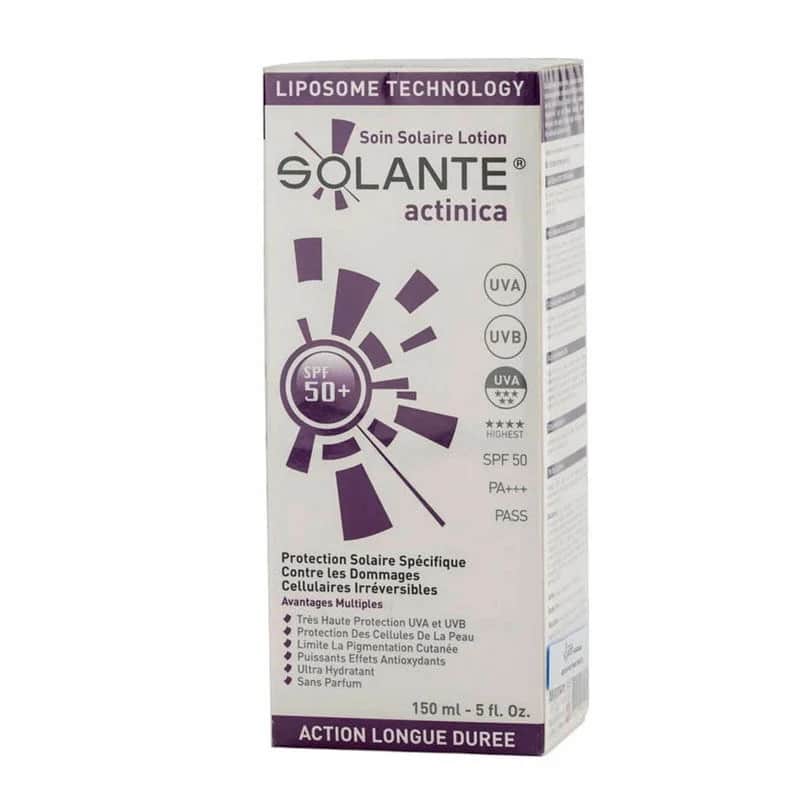 Solante Actinica Sun Care Lotion Spf 50+ 150 ml