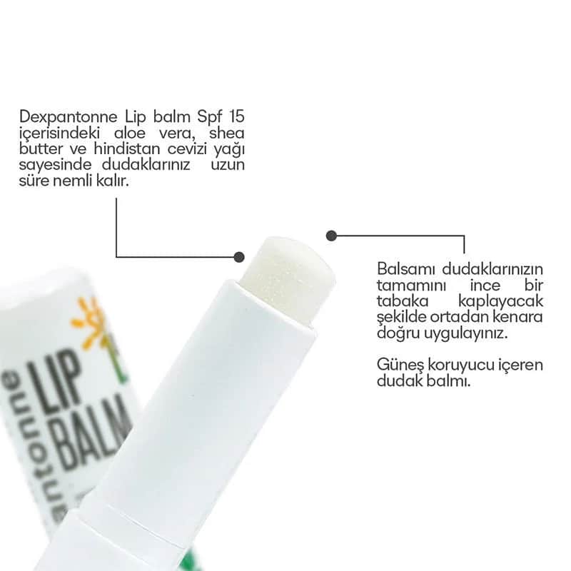 بلسم الشفاه دكسپانتون SPF15 4.7 غرام من أو تي سي إسطنبول إيلاج OTC İstanbul İlaç