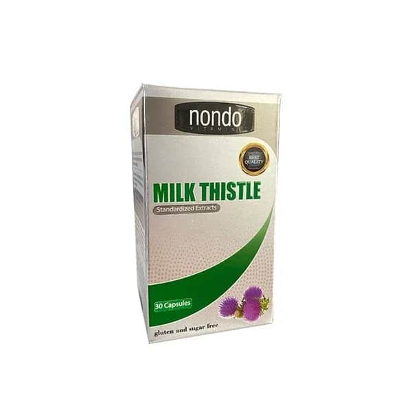Nondo نوندو فيتامينات حليب الشوك 30 كبسولة