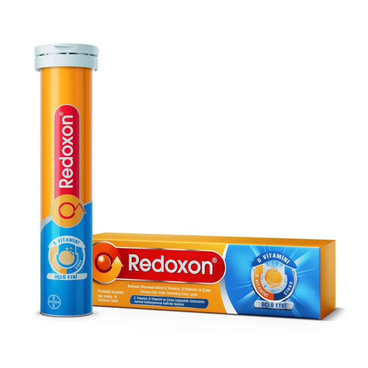Redoxon ريدوكسون تريبل أكشن 1 مكمل غذائي 15 قرص فوار