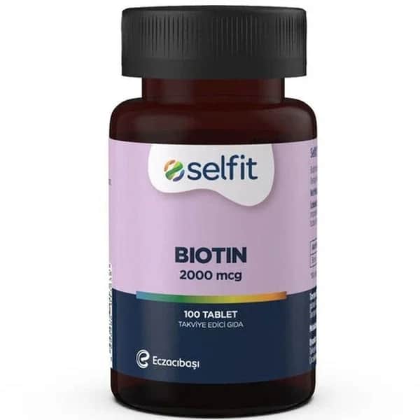 Selfit سيلفيت بيوتين 2000 ميكروغرام 100 قرص