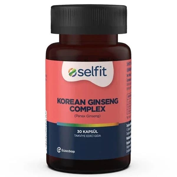 Selfit مجمع الجينسنغ الكوري سيلفيت 30 كبسولة