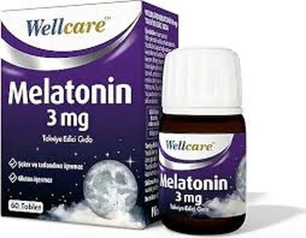 Wellcare ويلكير ميلاتونين 3 ملغ 60 قرصًا