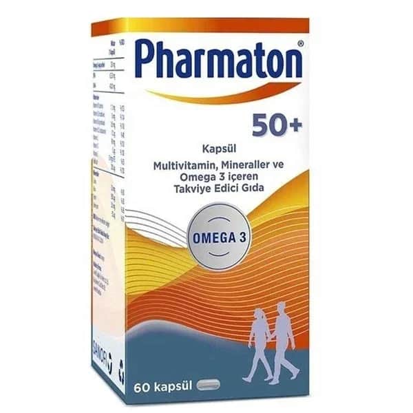 Pharmaton فارماتون 50 بلس 60 كبسولة