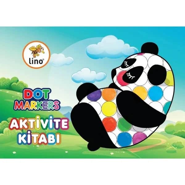 Lino كتاب تلوين علامات لينو دوت المختلطة