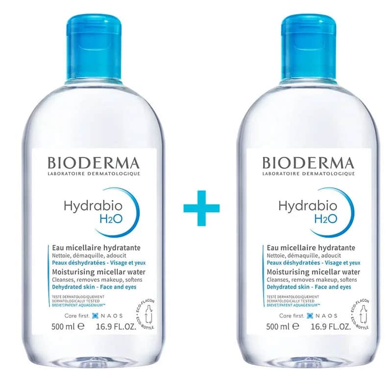 بيوديرما هيدرا بييو H2O 2 × 500 مل Bioderma