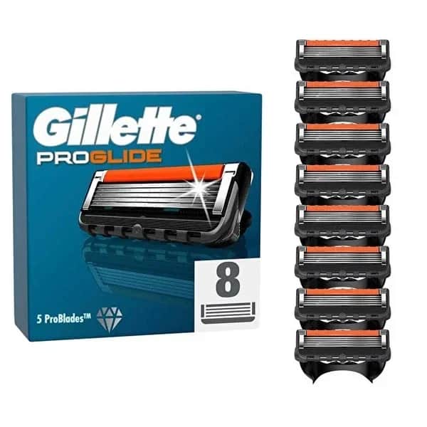Gillette شفرات جيليت فيوجن 5 بروجلايد البديلة 8 قطع