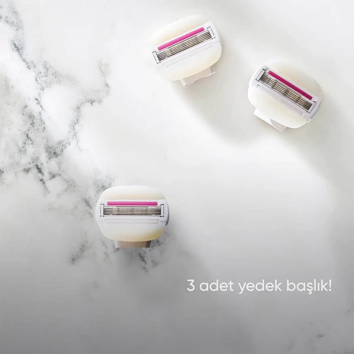 Gillette ماكينة حلاقة جيليت فينوس كومفورت غلايد شوغربيري + رأس واحد