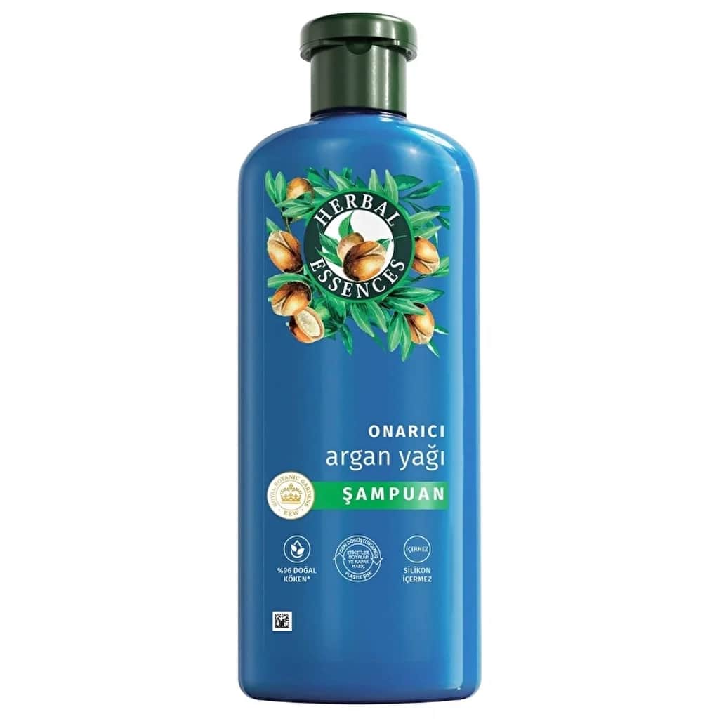 Herbal Essences شامبو زيت الأرغان لإصلاح الشعر من هيربل إسنسز، 350 مل