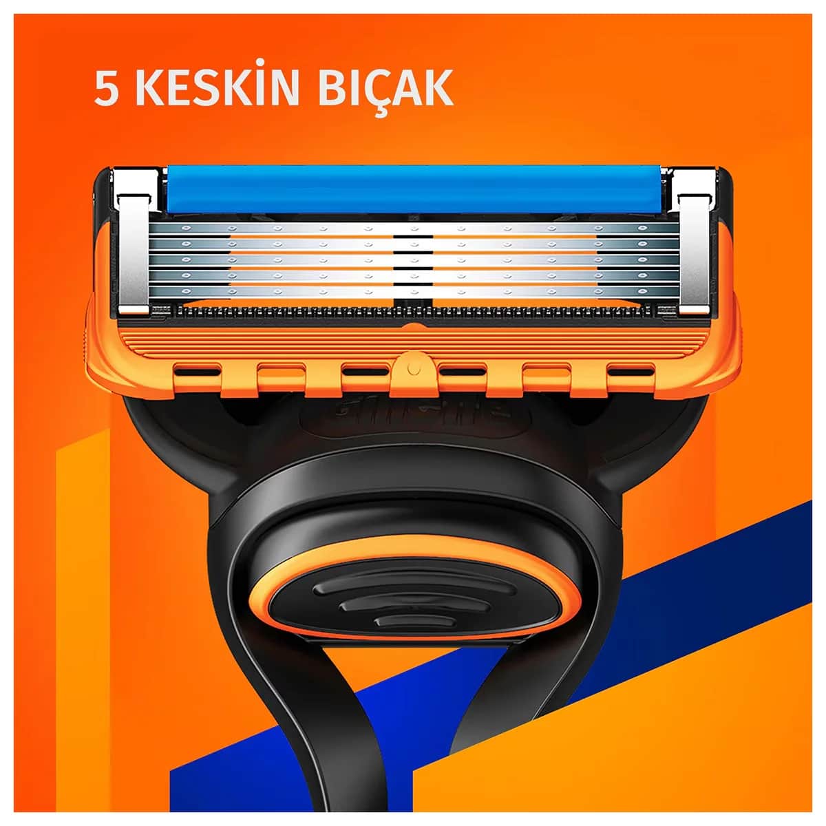 Gillette ماكينة حلاقة جيليت فيوجن 5 + مجموعة شفرة احتياطية