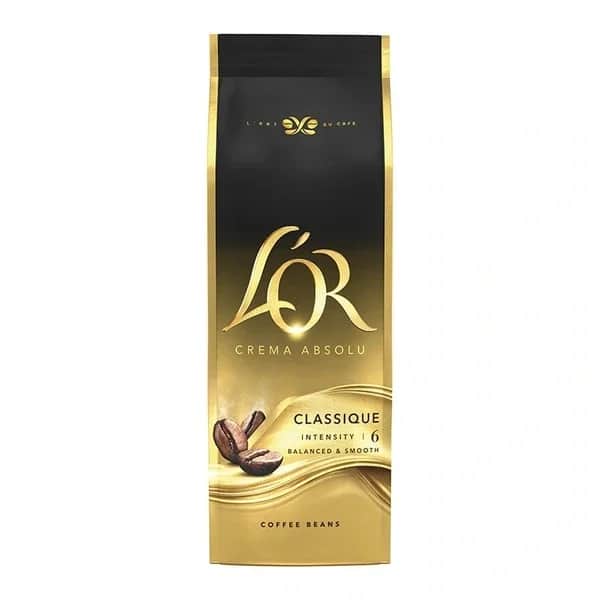 L'or حبوب قهوة لور كريما 500 غرام