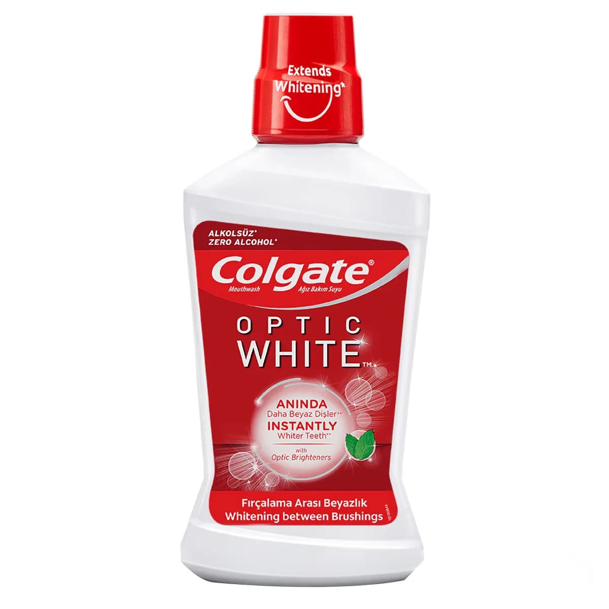 Colgate كولجيت ماء أوبتيكال وايت للعناية بالفم خالي من الكحول ٥٠٠ مل