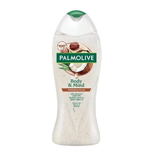 Palmolive جل الاستحمام بالموليف للجسم والعقل بزيت جوز الهند والجوجوبا ٥٠٠ مل