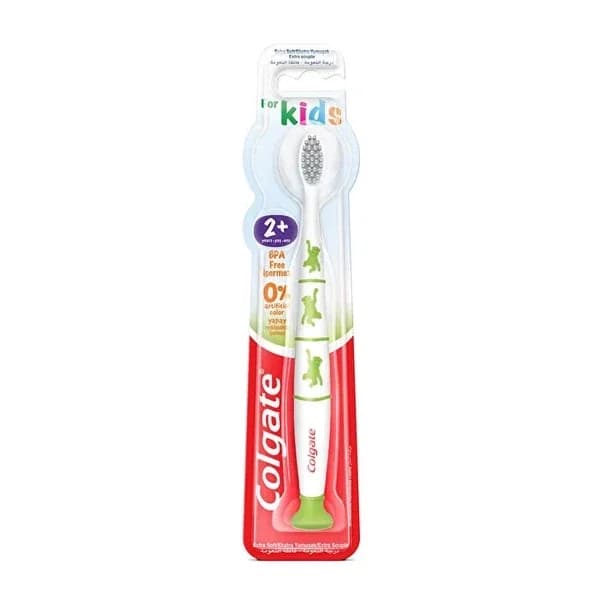 فرشاة أسنان للأطفال خالية من BPA قطعة واحدة من كولجيت Colgate