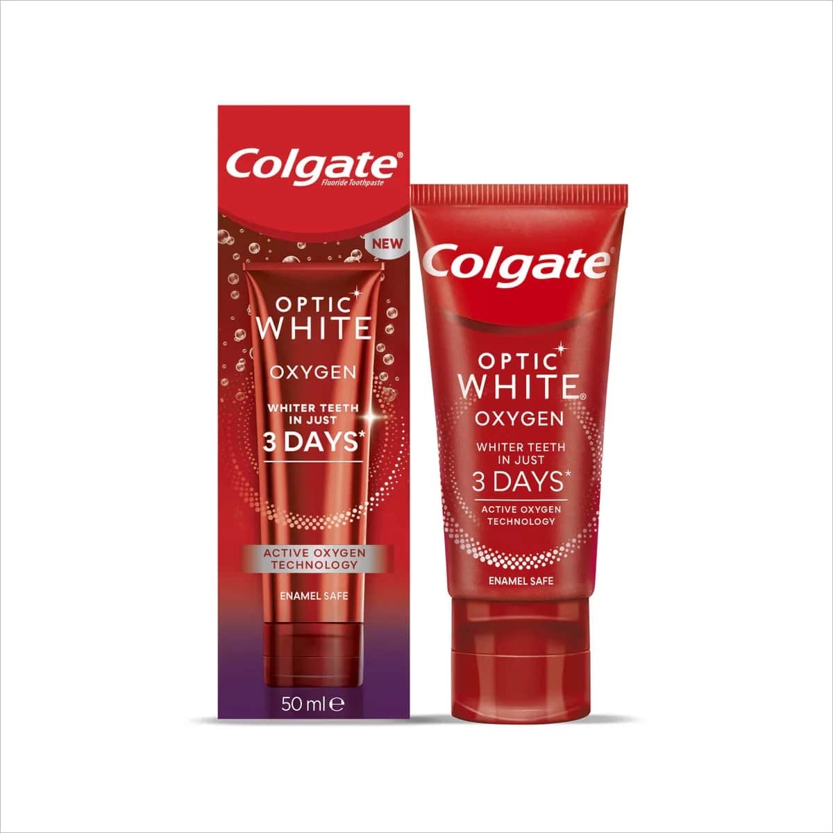 Colgate معجون أسنان كولجيت أوبتيك وايت أوكسجين 50 مل