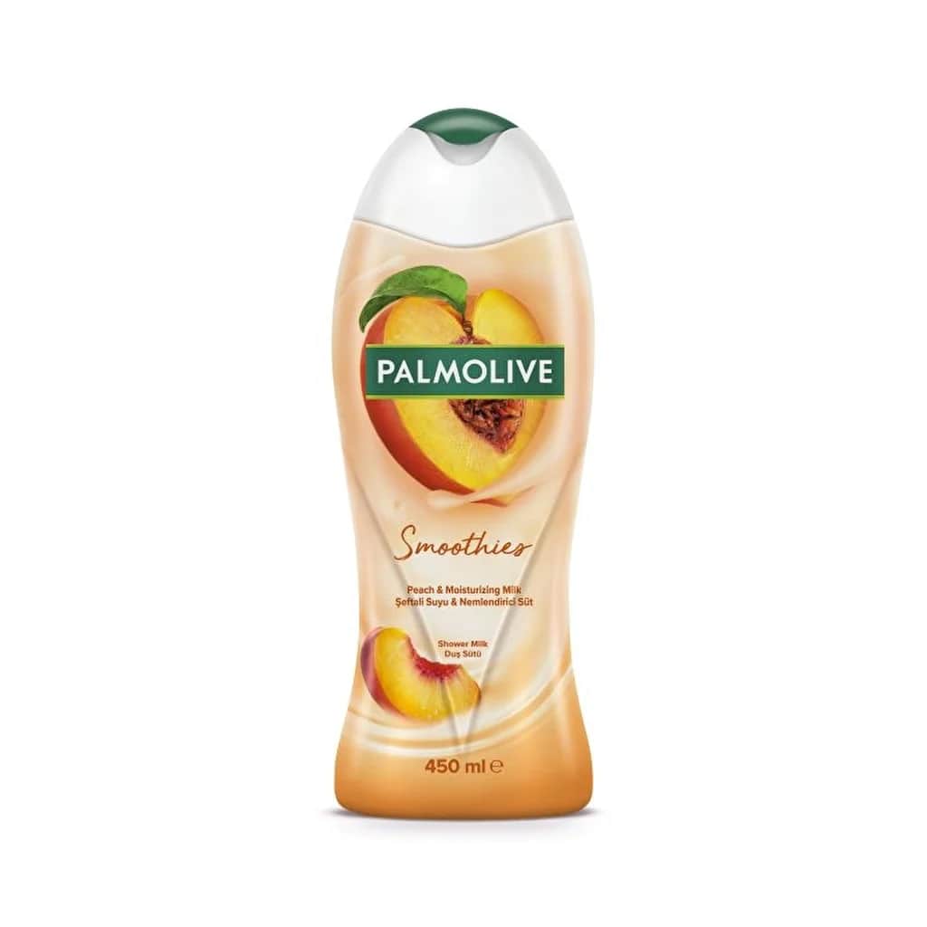 Palmolive جل الاستحمام بالموليف سموذيز برائحة الخوخ ٤٥٠ مل ترطيب طبيعي