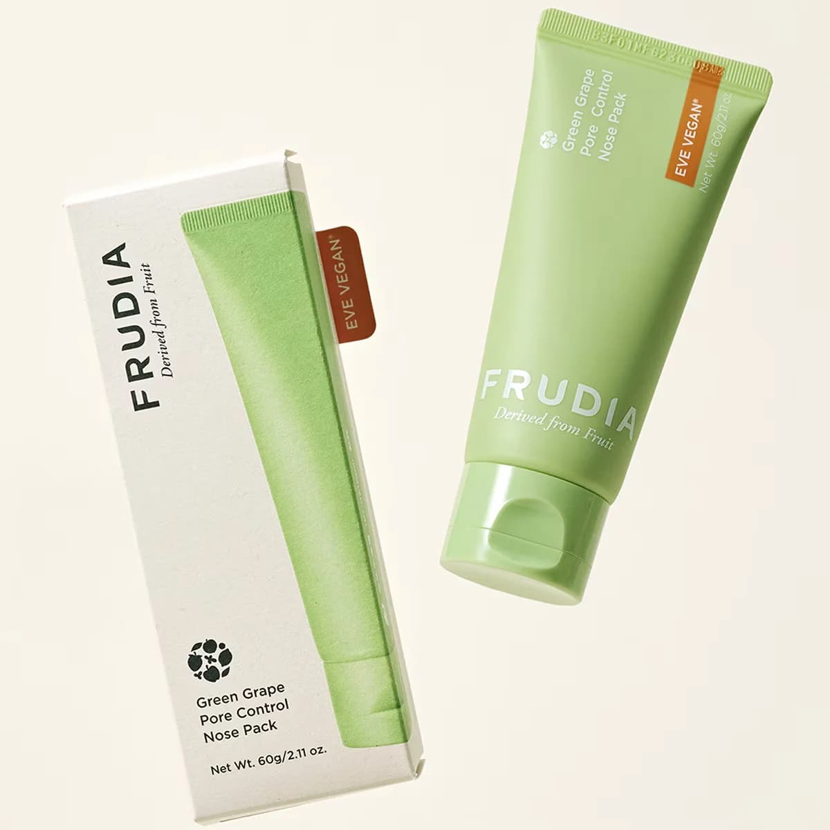 Frudia قناع الأنف فروديا للتحكم في مسام العنب الأخضر المقشر 60 جم