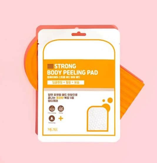 Mjcare وسادة تقشير الجسم القوية من إم جيه كير وسادة تقشير الجسم 30 جرام
