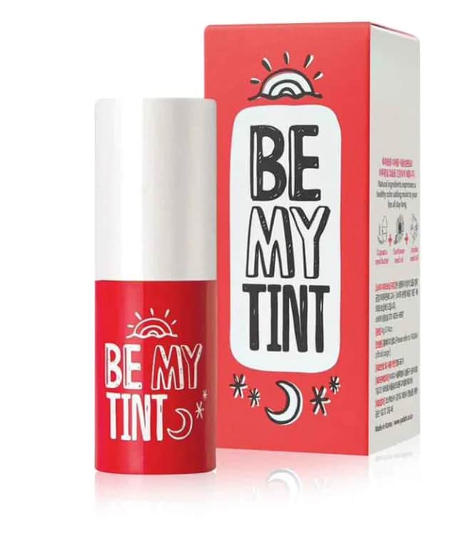 Be My Tint تنت الشفاه الطبيعي باللون الاحمر 03 real red من بي ماي تنت
