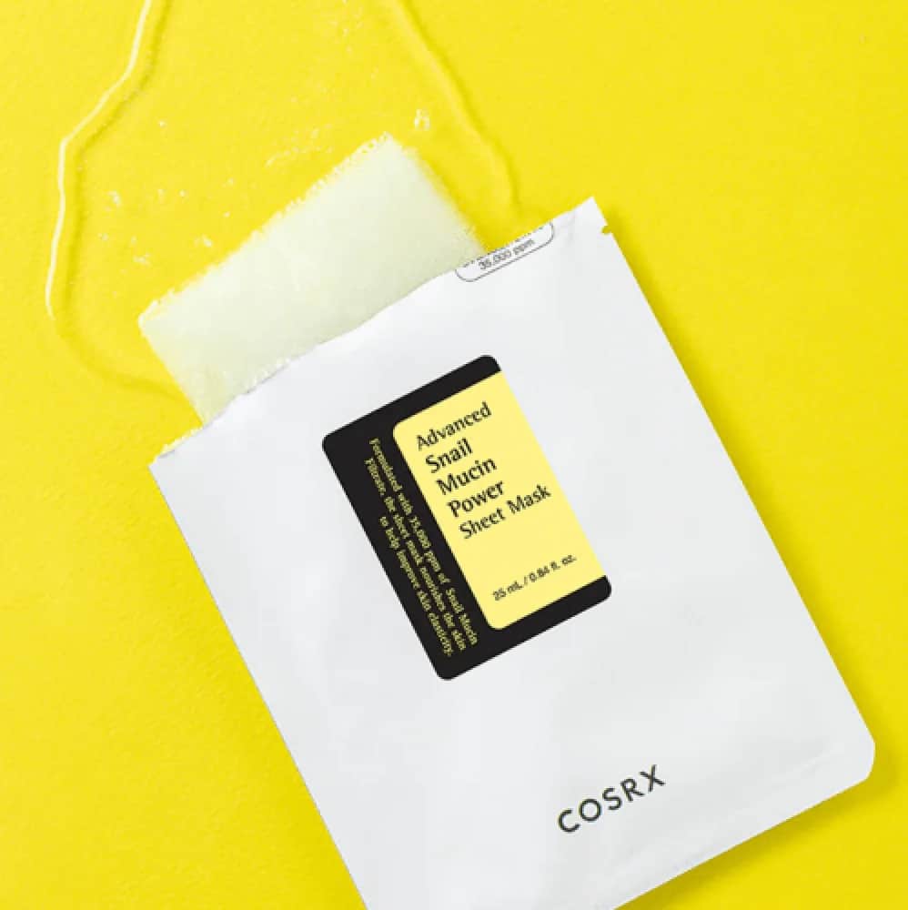 COSRX قناع كوسركس للعناية بالبشرة بخلاصة الحلزون