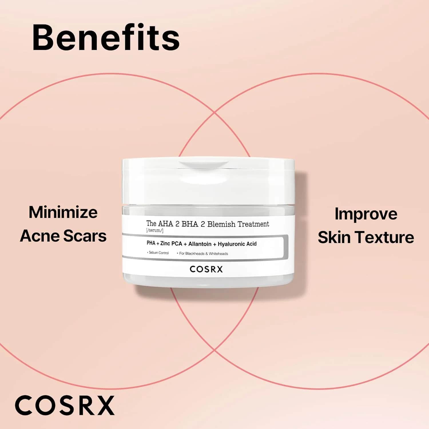 COSRX سيروم علاج لحب الشباب و الاثار من كوسركس 30 قطعة قطنية