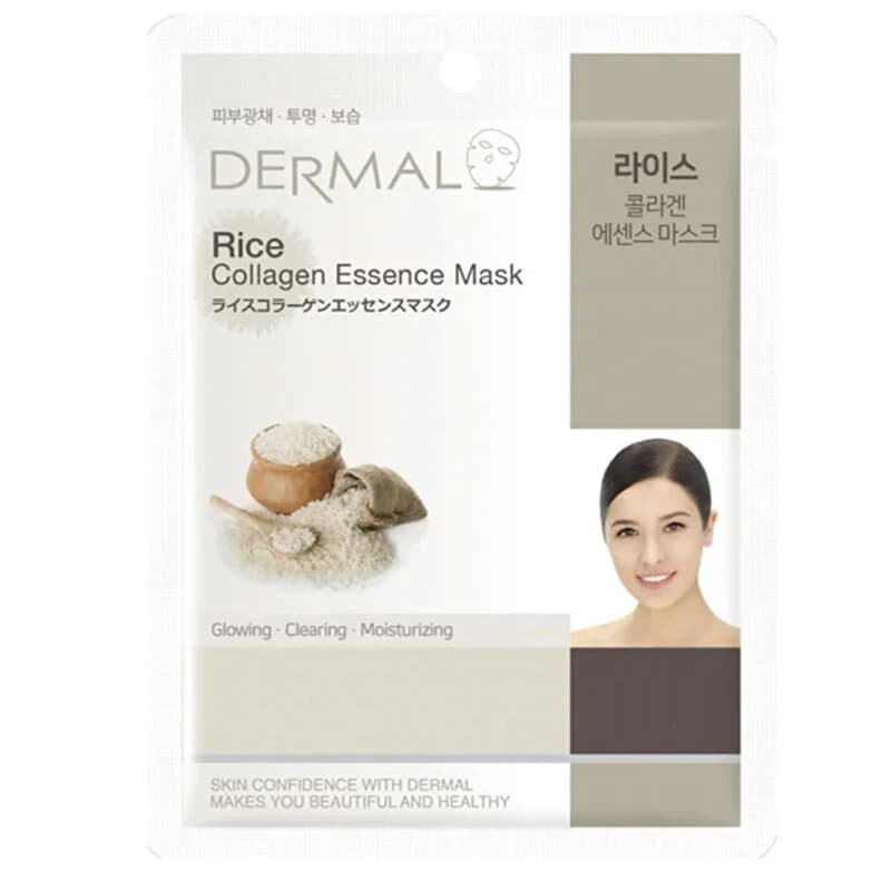 Dermal قناع الكولاجين بخلاصة الأرز الجلدي 23 جرام
