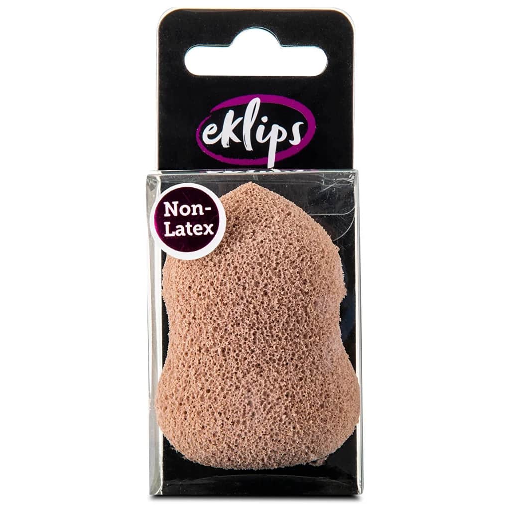 Eklips اسفنجة مكياج مثقبة غير لاتكس من إكلبس