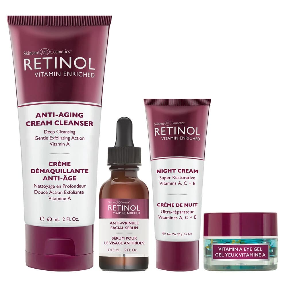 SkinCare Cosmetics ريتينول مجموعة العناية بالبشرة والمضادة للشيخوخة من سكينكير كوزميتيكس