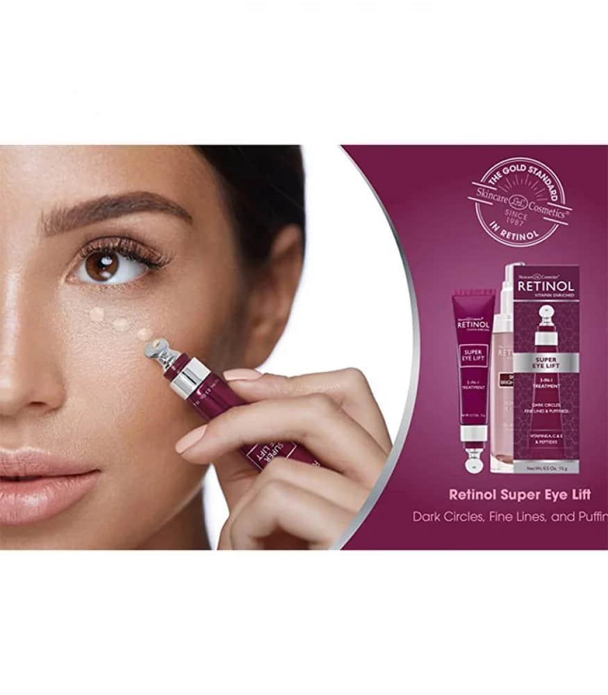 SkinCare Cosmetics ريتينول كريم لعلاج الهالات و انتفاخ العين من سكينكير كوزميتيكس 15 جرام