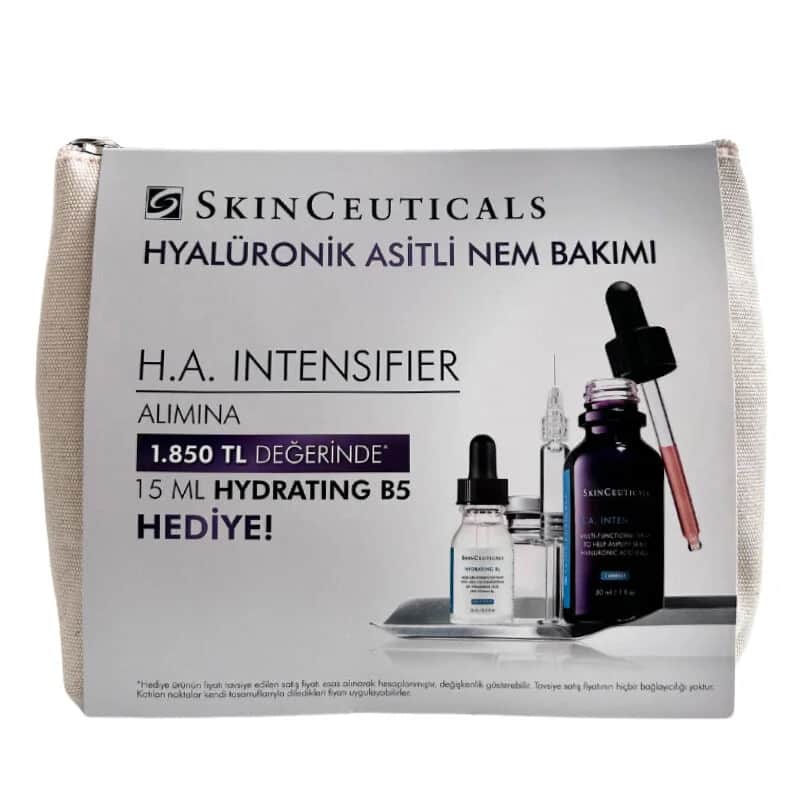 Skinceuticals مجموعة العناية بالترطيب بحمض الهيالورونيك من سكينسوتيكالز