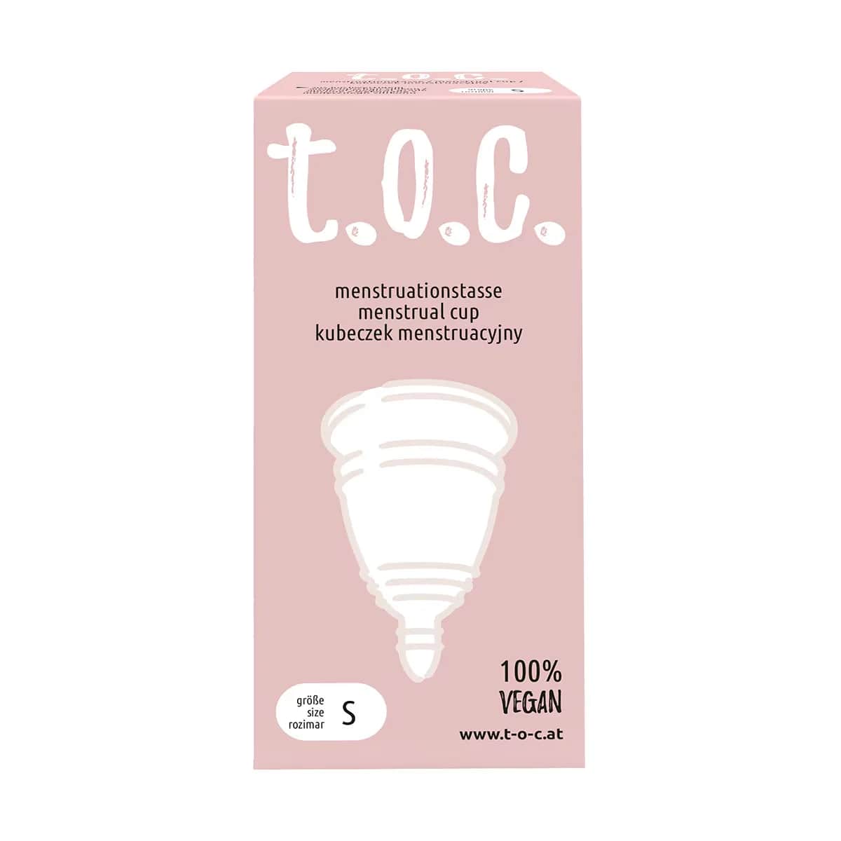 كوب الحيض S من تي. أو. سي. T.O.C.