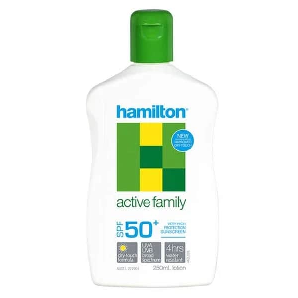 لوشن واقي شمس SPF50+ 250 مل من هاميلتون Hamilton