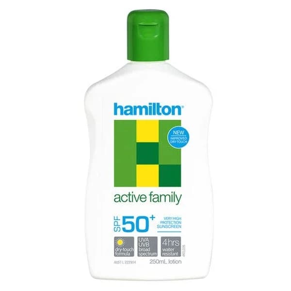 لوشن واقي شمس SPF50+ 250 مل من هاميلتون Hamilton