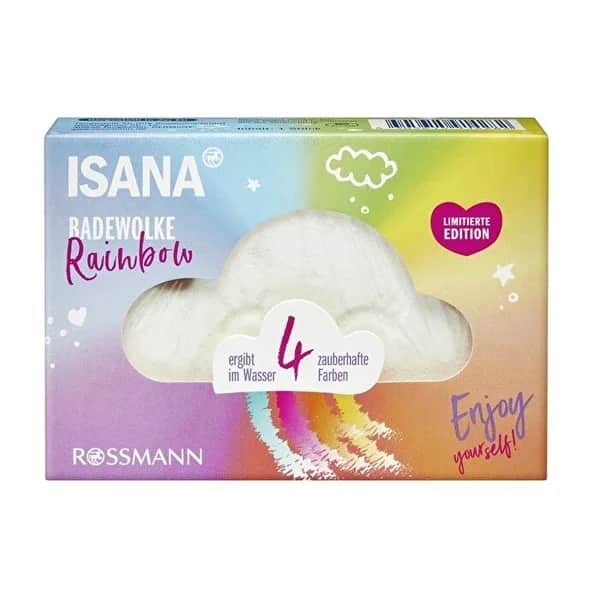 Isana كرة استحمام إيزانا قوس قزح، قطعة واحدة