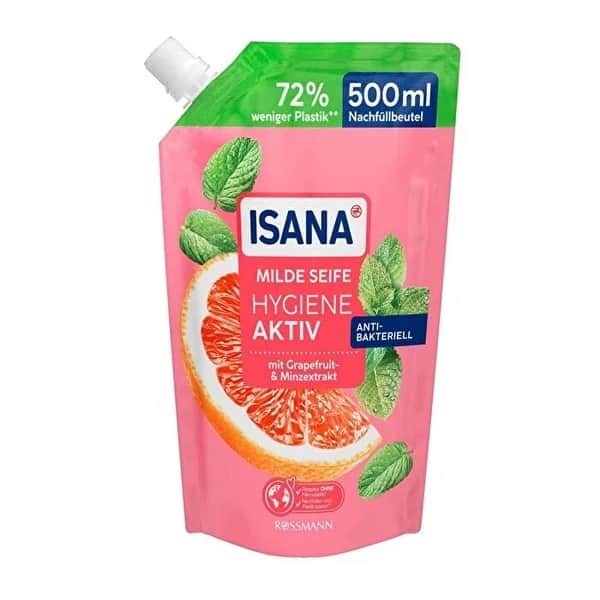 Isana صابون سائل بديل من إيزانا، برائحة الجريب فروت، 500 مل