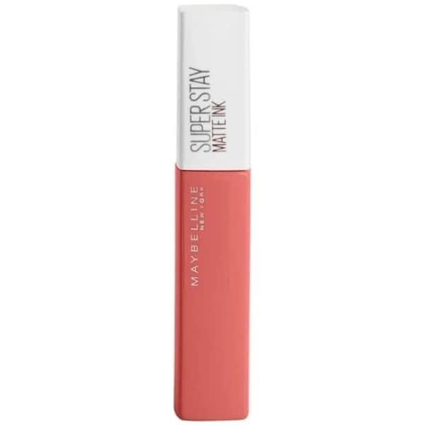 Maybelline أحمر شفاه سائل مطفي سوبر ستاي مات إنك سيتي إديشن من مايبيلين نيويورك، رقم 130، مُستخدَم ذاتيًا