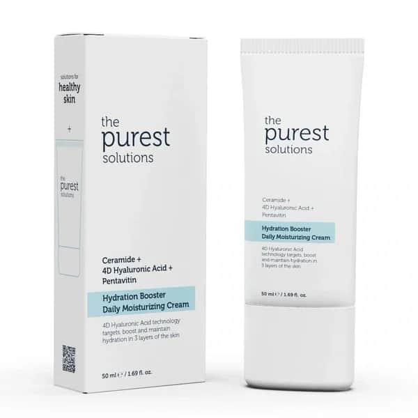 The Purest Solutions كريم الترطيب المعزز من ذا أنقى الحلول مرطب مكثف يدوم ٢٤ ساعة