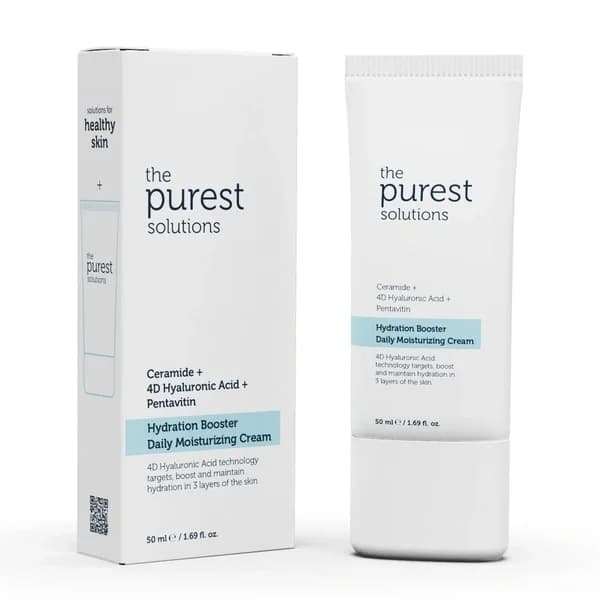 The Purest Solutions كريم الترطيب المعزز من ذا أنقى الحلول مرطب مكثف يدوم ٢٤ ساعة