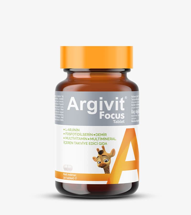 Argivit Focus ارجيفيت فوكس للمراهقين 30 قرصًا