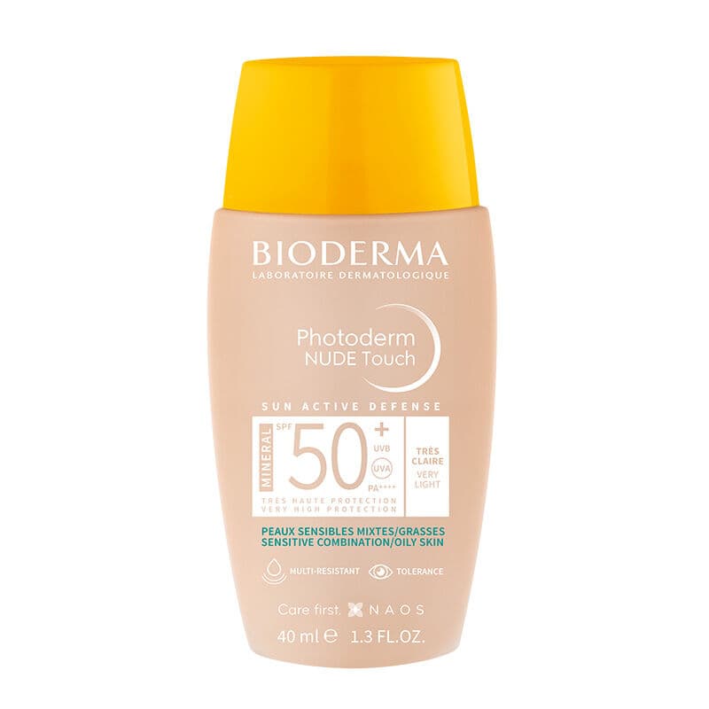 Bioderma بيوديرما فوتوديرم نود تاتش بعامل حماية من الشمس 50+ خفيف للغاية 40 مل